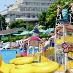 Mini AQUA PARK la Strandul de pe Faleza Primarul Brailei Primaria nu dispune de terren la Dunare pentru plaja Acesta este singura solutie Va fi un parc acvatic pentru copii stiri Braila